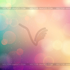 Soft colored abstract background for design - vector clipart / vector image