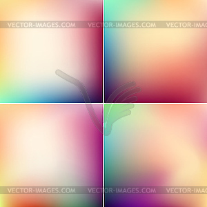 Smooth colorful background - vector clipart