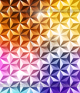 Абстрактный геометрической многоугольной блестящий фон - векторное изображение клипарта