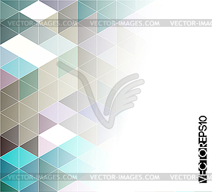 Abstract colorful geometric background - royalty-free vector clipart