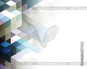 Abstract colorful geometric background - vector clip art