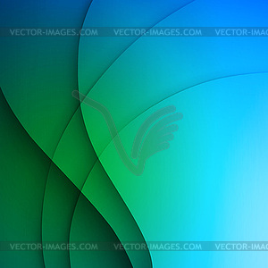 Blue elegant business background - vector clipart