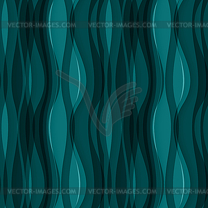 Blue seamless Wavy background texture - vector image