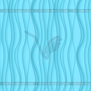 Blue seamless Wavy background texture - vector EPS clipart