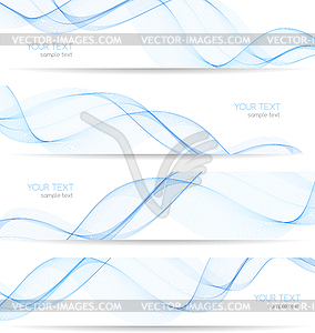 Abstract colorful transparent wave - vector clipart