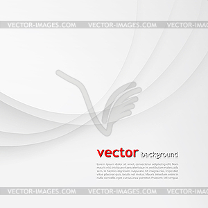 White elegant business background - vector clip art