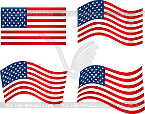 American Flag - vector image