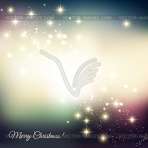 Abstract Christmas light background - vector clip art