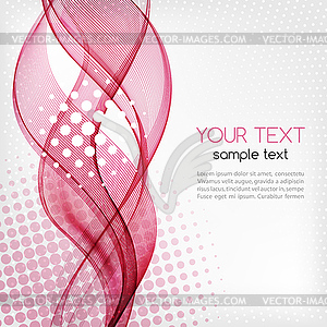 Abstract red color template background - vector clipart
