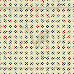 Seamless dotted pattern background - vector image
