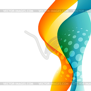 Abstract color template background - vector clip art