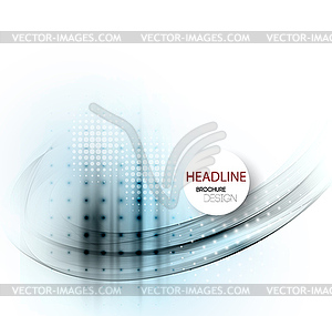 Abstract business background. Template brochure - stock vector clipart