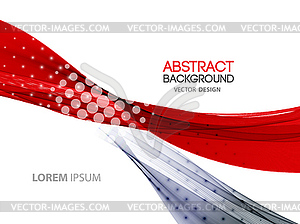 Abstract color lines background. Template brochure - vector image