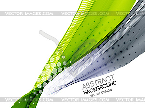 Abstract color lines background. Template brochure - vector EPS clipart