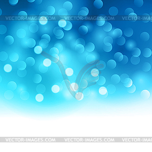 Merry Christmas blue light background - vector clipart