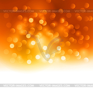 Merry Christmas orange light background - vector EPS clipart