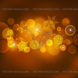 Abstract Christmas light background - vector image