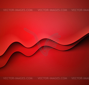 Red Abstract colorful background - vector image