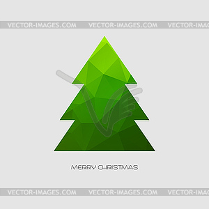 Merry Christmas card - vector clipart