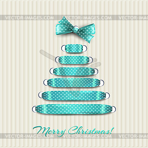 Merry Christmas card - vector clipart