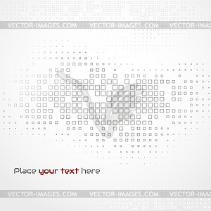 Abstract Gray Technology Background - color vector clipart