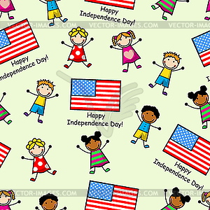 Flag Day - vector clipart