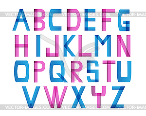 Alphabet - vector clipart