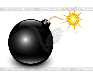 Bomb - vector clipart