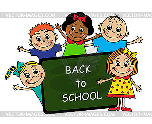 Back to School - vector clipart