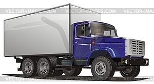 Delivery Heavy Truck - vector image