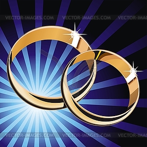 Wedding Rings - vector clipart