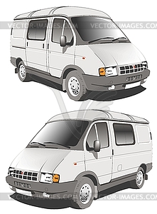 Delivery / cargo van - vector image