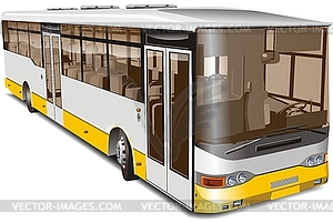 City bus - vector clipart