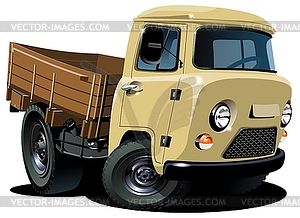 Cartoon delivery / cargo pickup - vector clipart