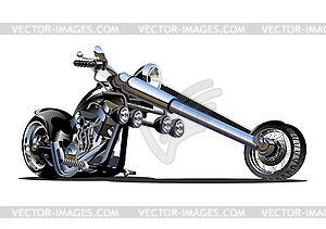 Cartoon Motorbike - vector clipart
