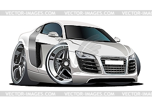 Cartoon car - vector image