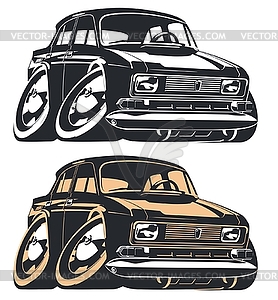 Cartoon car - vector image