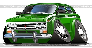 Cartoon car - vector image