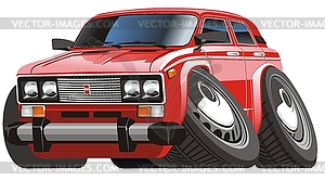 Cartoon car - vector image