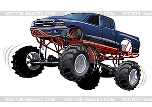 Monster Truck - royalty-free vector clipart