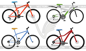 Bicycles, Part  - vector image