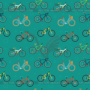 Bike Pattern - vector clipart