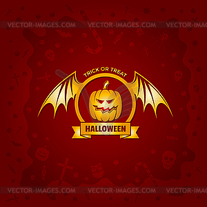 Beautiful Halloween Background - vector image