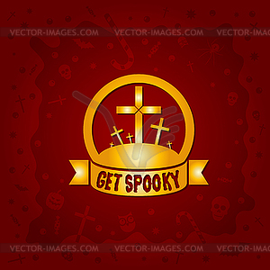 Beautiful Halloween Background - vector image