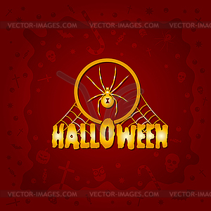 Beautiful Halloween Background - vector image