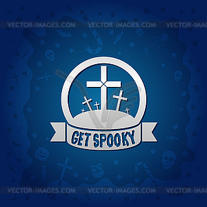 Beautiful Halloween Background - stock vector clipart