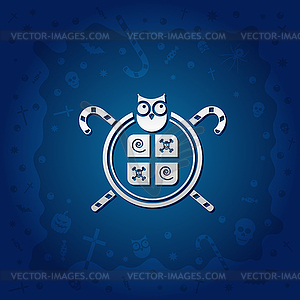 Beautiful Halloween Background - vector image