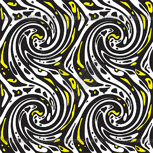 Абстрактная закрученная текстура - изображение в векторном виде