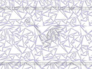 Abstract geometric seamless pattern in white, gray - vector clip art