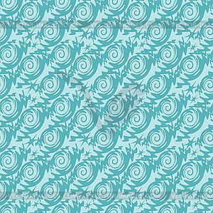 Swatch of seamless pattern in two colors - royalty-free vector image